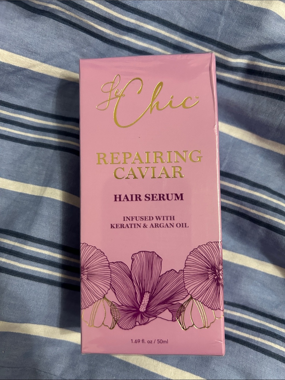 chic Repairing Caviar Hair Serum - Pink